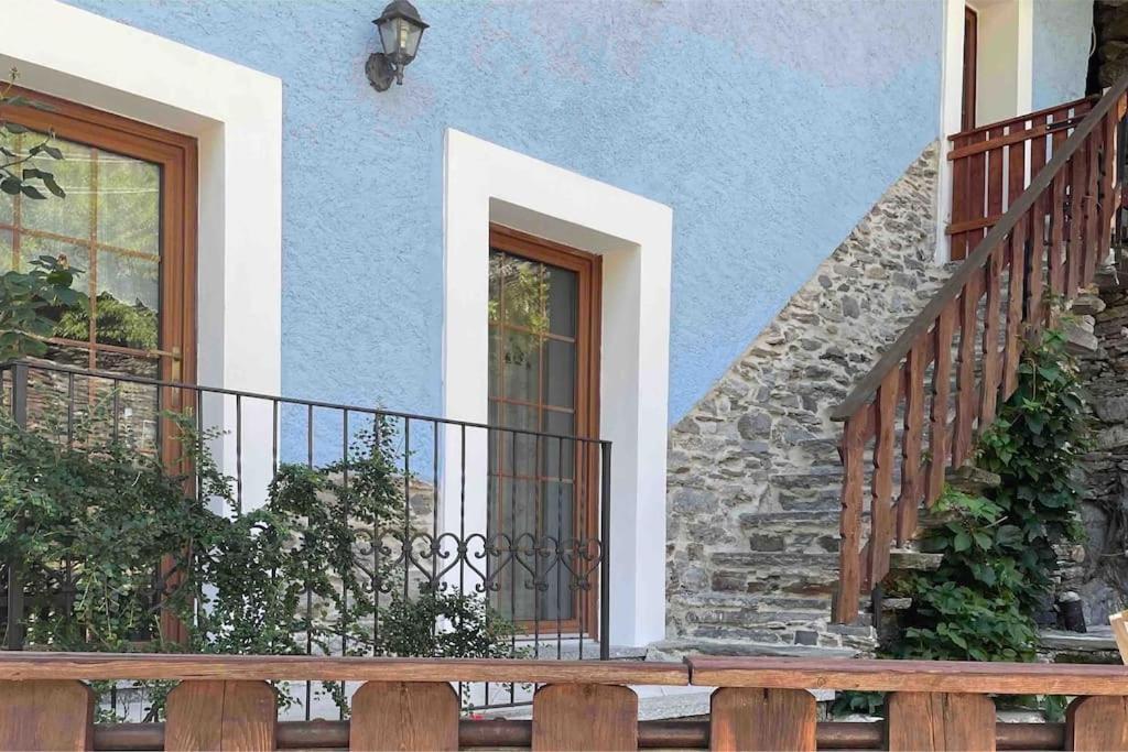Casa Del Cios Calda E Intima Casetta Immersa Nel Verde Delle Montagne Alpe Basciumo Bagian luar foto